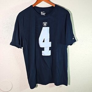 NIKE Las Vegas Raiders Derek Carr T-Shirt.